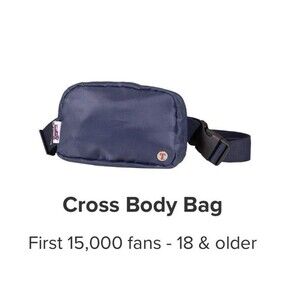 NEW Texas Rangers Crossbody Bag -SGA 4/17/25 Blue